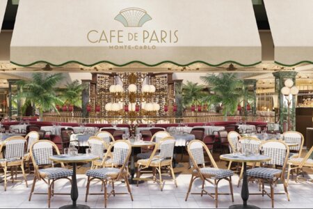 Торжественное открытие Café de Paris в Монако
