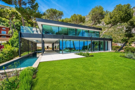 Èze – außergewöhnliche neue, zeitgenössische Villa an den Toren von Monaco - 2