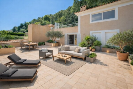 Исключительная квартира в Эзе — панорамный вид на море и деревню - 3