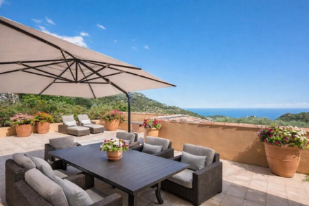 Исключительная квартира в Эзе — панорамный вид на море и деревню - 1