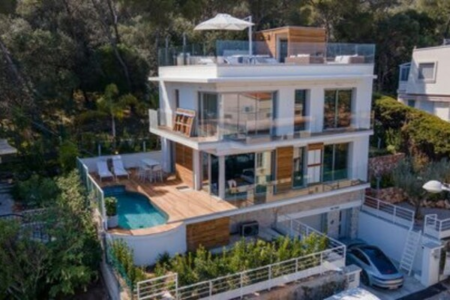 Роскошная вилла для долгосрочной аренды в Мон-Бороне, Ницца | Вид на море и бассейны - 1