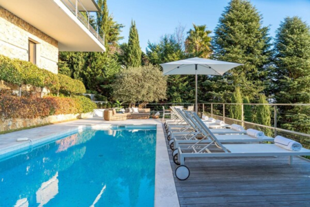 Hervorragende Villa Eze mit Meerblick in sicherer Zone - 1