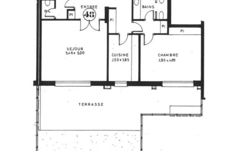 LE ROC FLEURI : GRANDE BILOCALE CON TERRAZZA E GIARDINO PRIVATO   GRANDE - 1