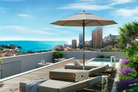 SAINT ROMAN | ROQUEBRUNE CAP MARTIN | 2 ROOMS - 1