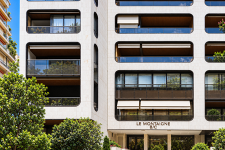 Le Montaigne — blocs A, B et C, 2 avenue de la Madone et 7 avenue de Grande-Bretagne, Монако