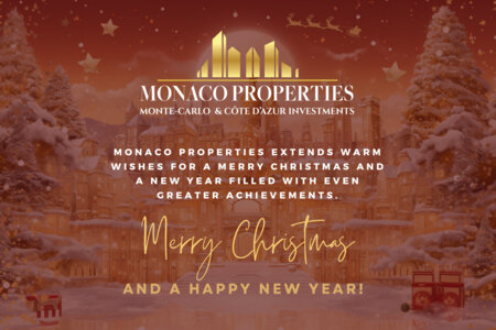 Season's Greetings from Monaco Properties: A Joyful Christmas and Prosperous New Year