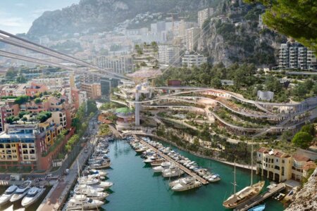 NEW FONTVIEILLE SHOPPING CENTER IN MONACO