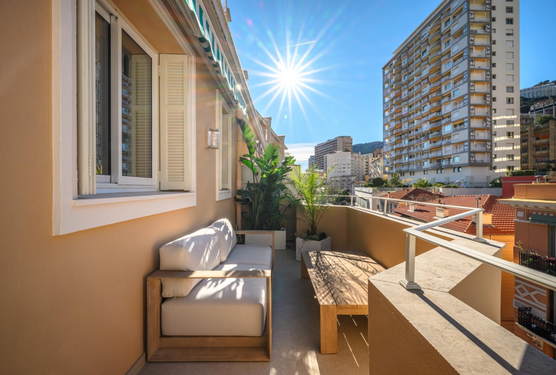 Elegante appartamento con una camera da letto ristrutturato e terrazza | La Radieuse