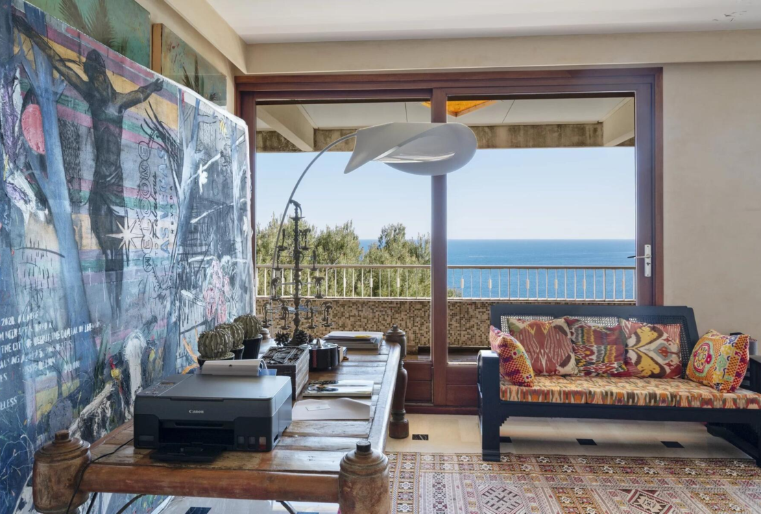 Außergewöhnliche Villa an den Toren von Monaco – Panoramablick auf das Meer und Cap Ferrat