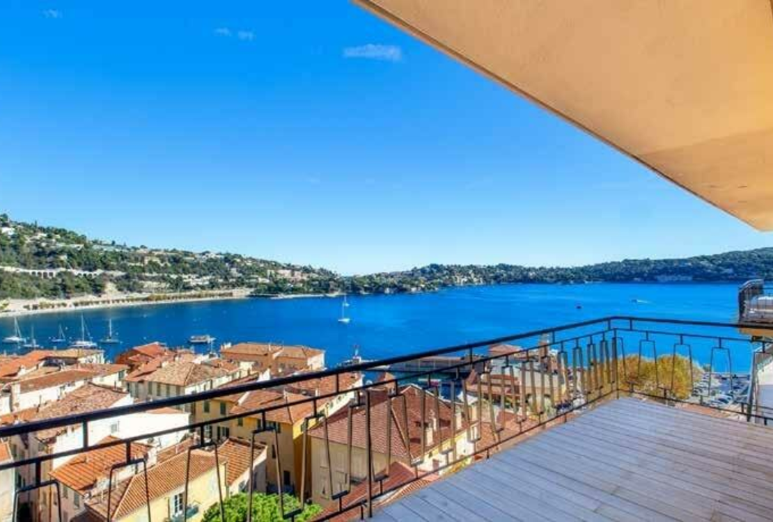 Вильфранш-сюр-Мер – роскошный пентхаус с террасами и панорамным видом