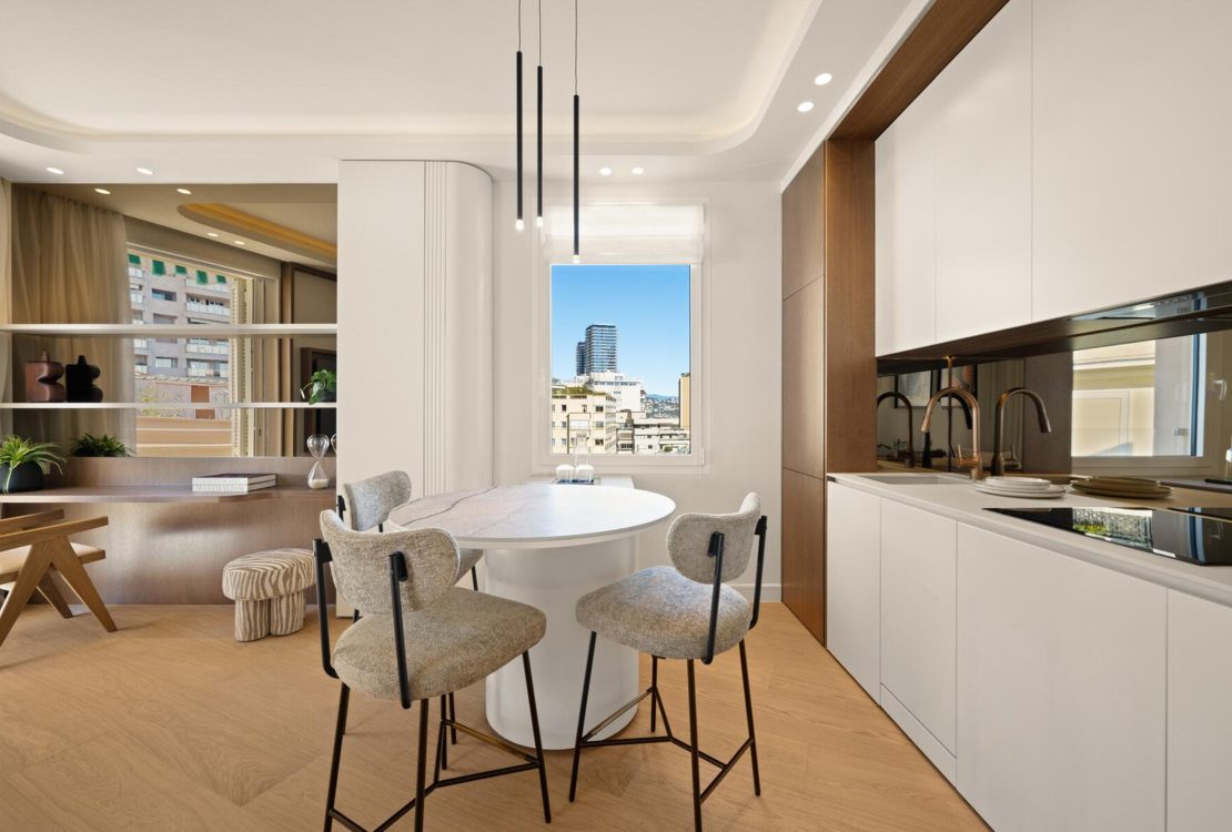 Elegante appartamento con una camera da letto ristrutturato e terrazza | La Radieuse