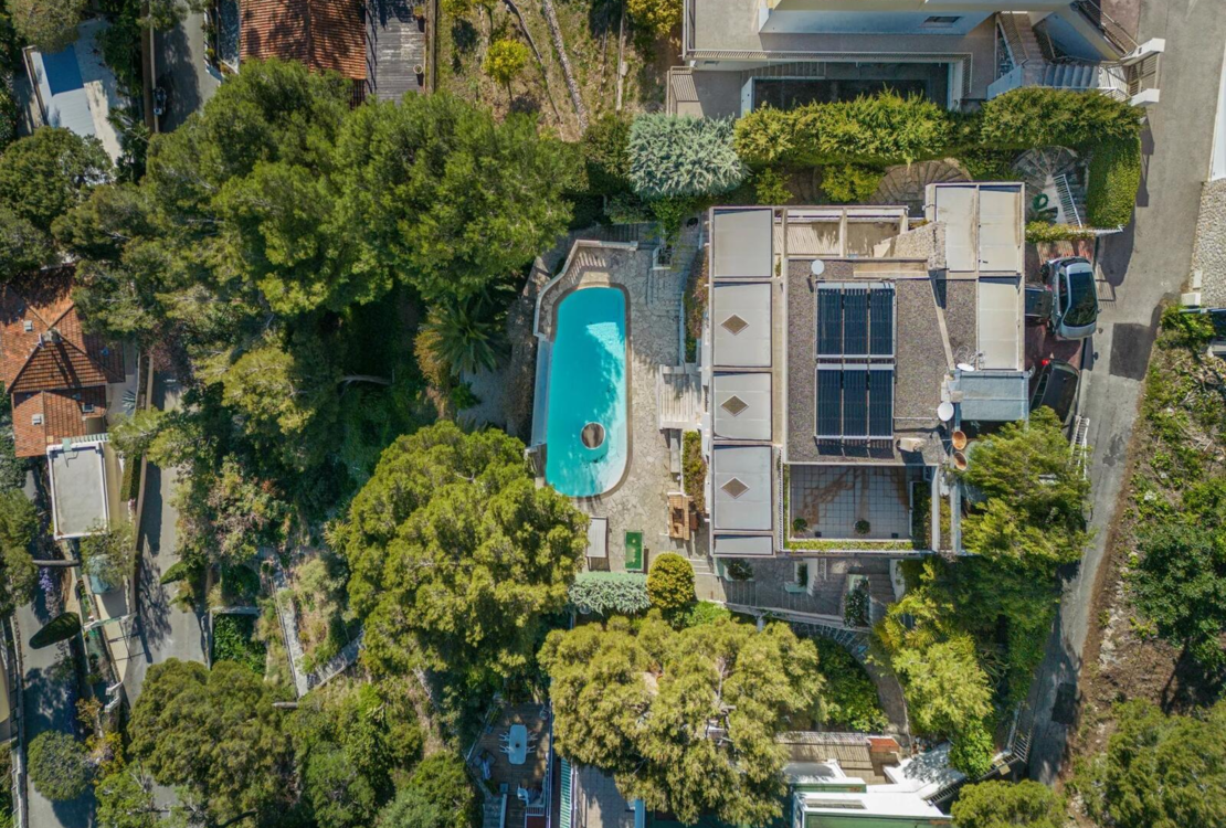Außergewöhnliche Villa an den Toren von Monaco – Panoramablick auf das Meer und Cap Ferrat