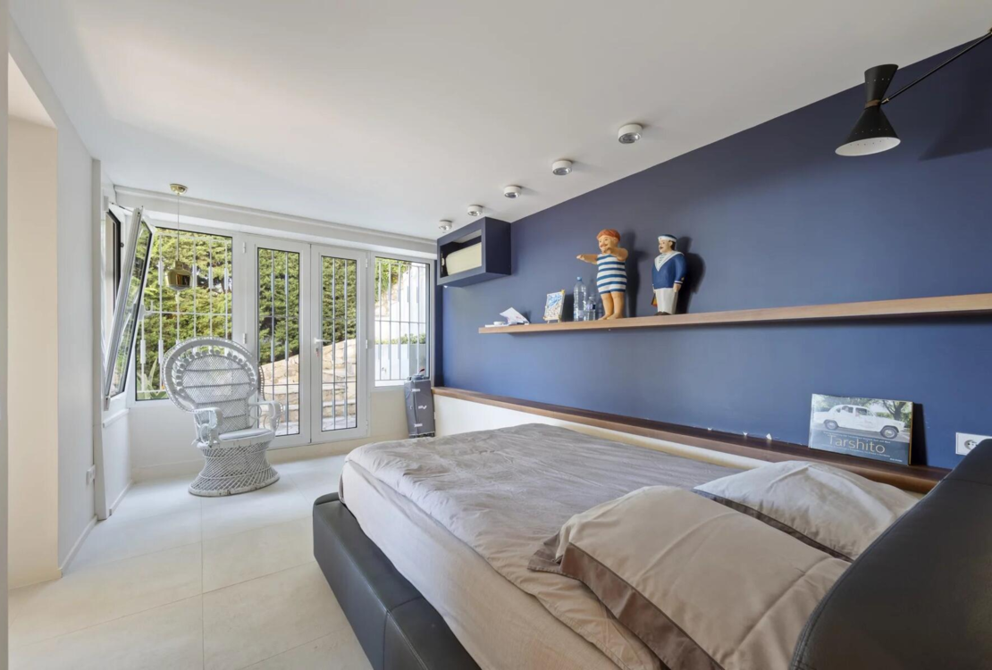 Außergewöhnliche Villa an den Toren von Monaco – Panoramablick auf das Meer und Cap Ferrat