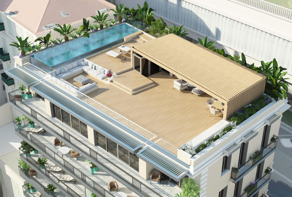 Villa Ariane – Nuovo appartamento di lusso con 2 camere da letto su Boulevard d'Italie