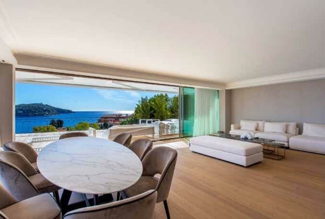 Вильфранш-сюр-Мер – роскошный пентхаус с террасами и панорамным видом