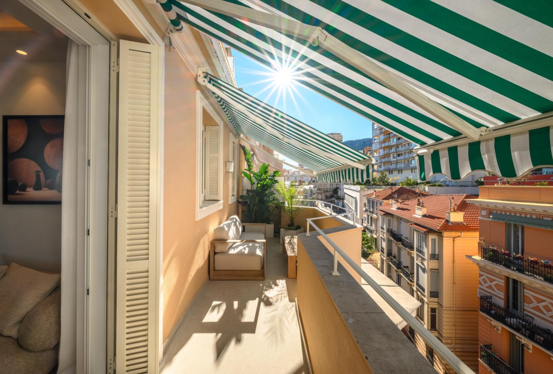 Elegante appartamento con una camera da letto ristrutturato e terrazza | La Radieuse