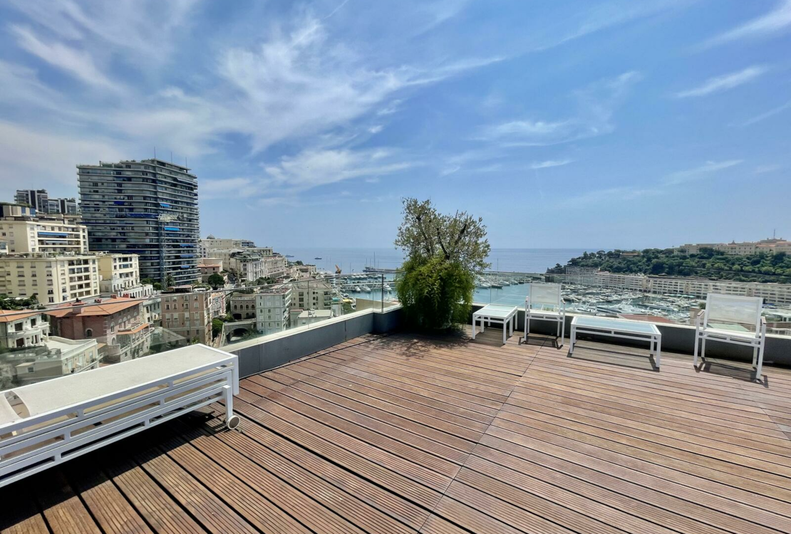 Magnificent Triplex Penthouse with Views of Port Hercules
