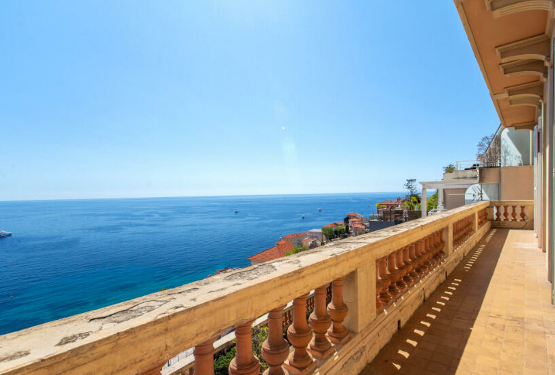 ROQUEBRUNE CAP MARTIN | VILLA ECCEZIONALE | VISTA PANORAMICA SUL MARE