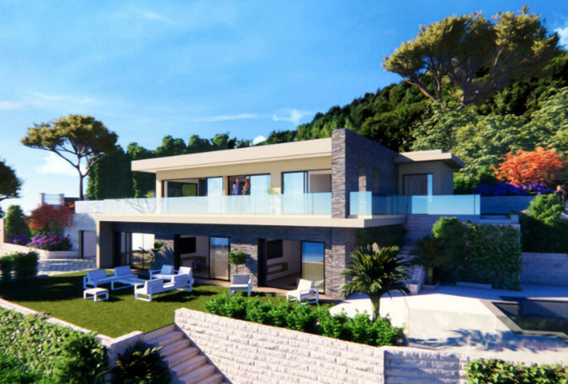 ROQUEBRUNE CAP MARTIN - MAGNIFICA VILLA CONTEMPORANEA