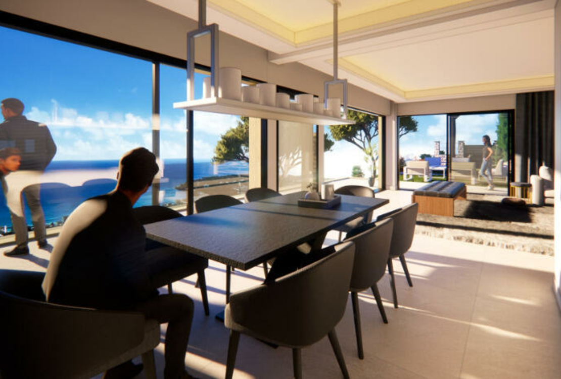 ROQUEBRUNE CAP MARTIN - MAGNIFICA VILLA CONTEMPORANEA