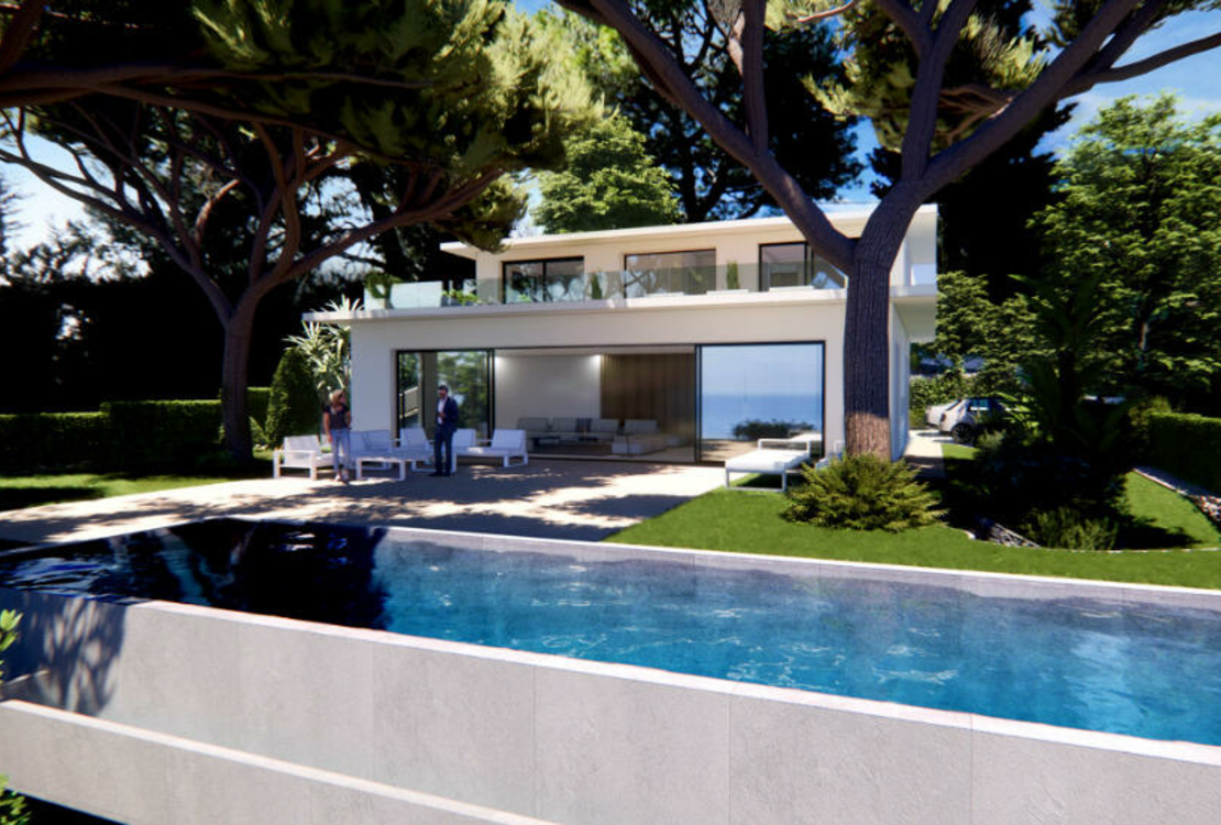 ROQUEBRUNE CAP MARTIN - STUPENDA VILLA CON PISCINA