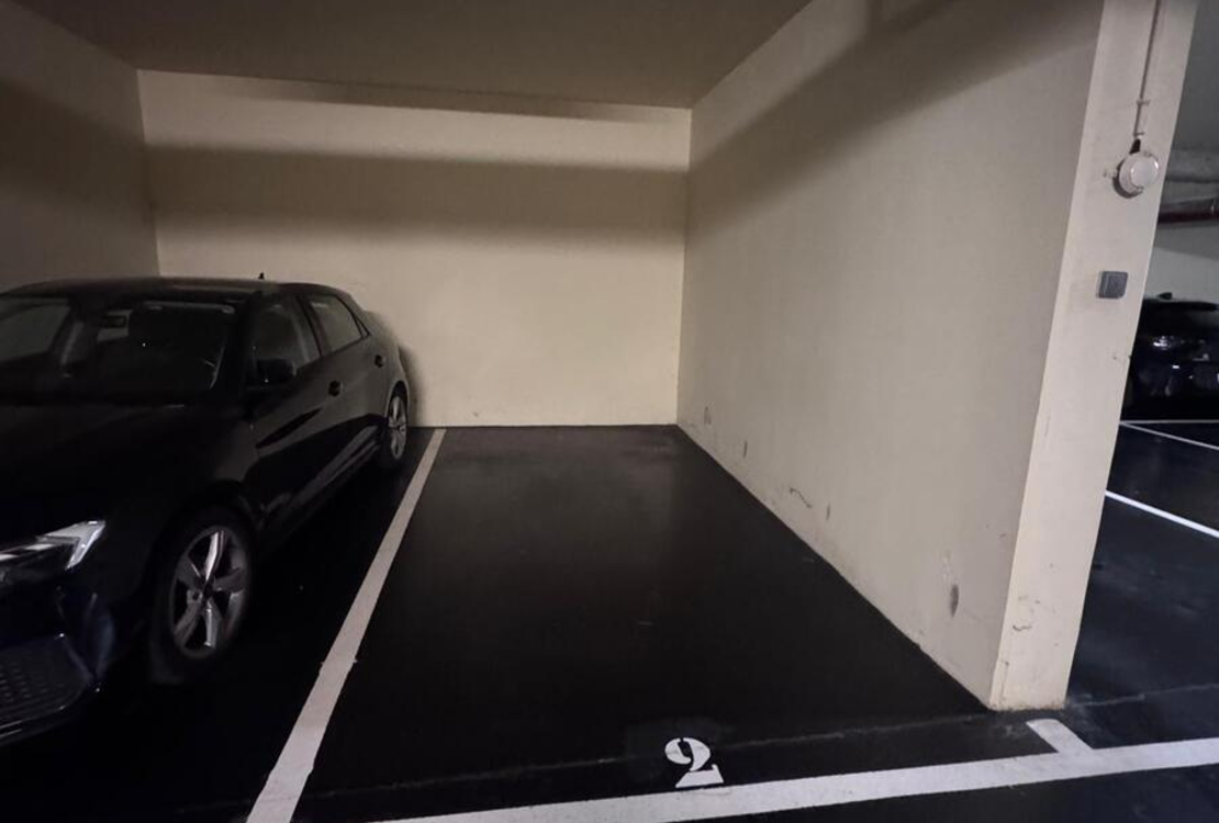 Großer Parkplatz