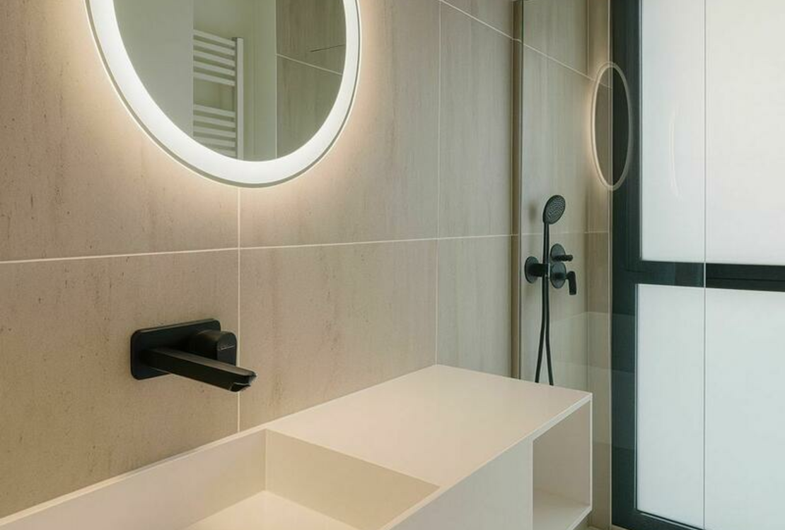 Appartement spacieux et lumineux de 3 chambres à la frontière de Monaco — Résidence Olympe