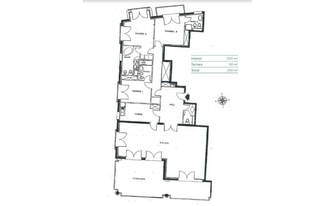MONTE-CARLO| VILLA DE ROME| 4 ROOMS