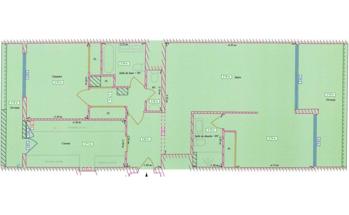 ЛАРУСС | ЗАМОК ПЕРИГОР II | 3 КОМНАТЫ