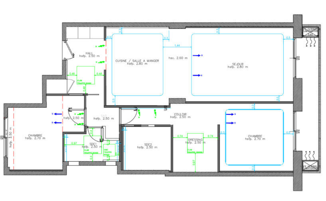MONTE - CARLO | LE CONTINENTAL| 3 CAMERE