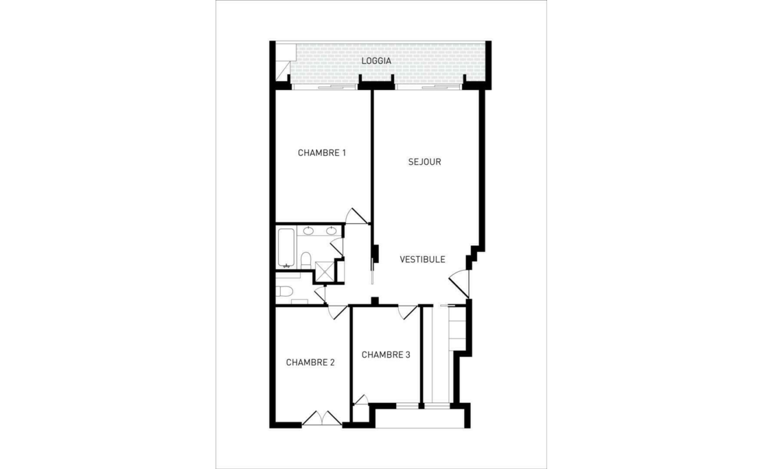 Superb 4 room apartment with terrace and panoramic sea view