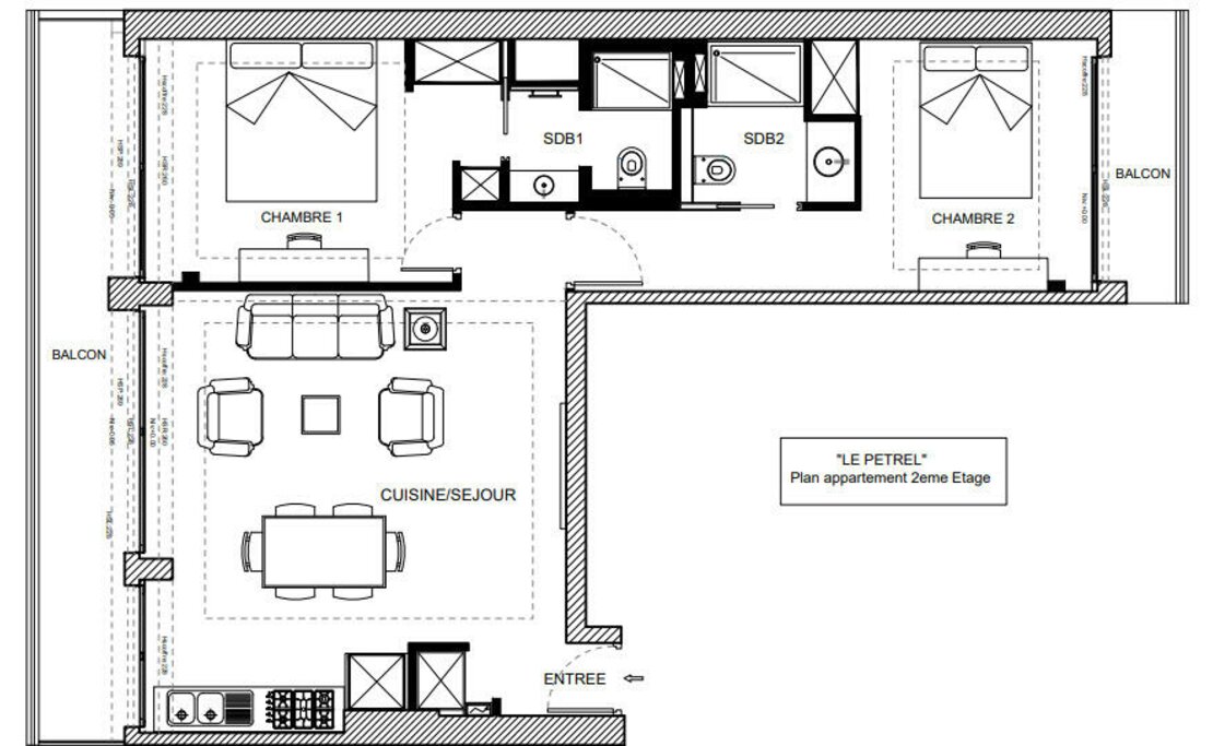 CONDAMINE | PETREL | 3 ROOMS