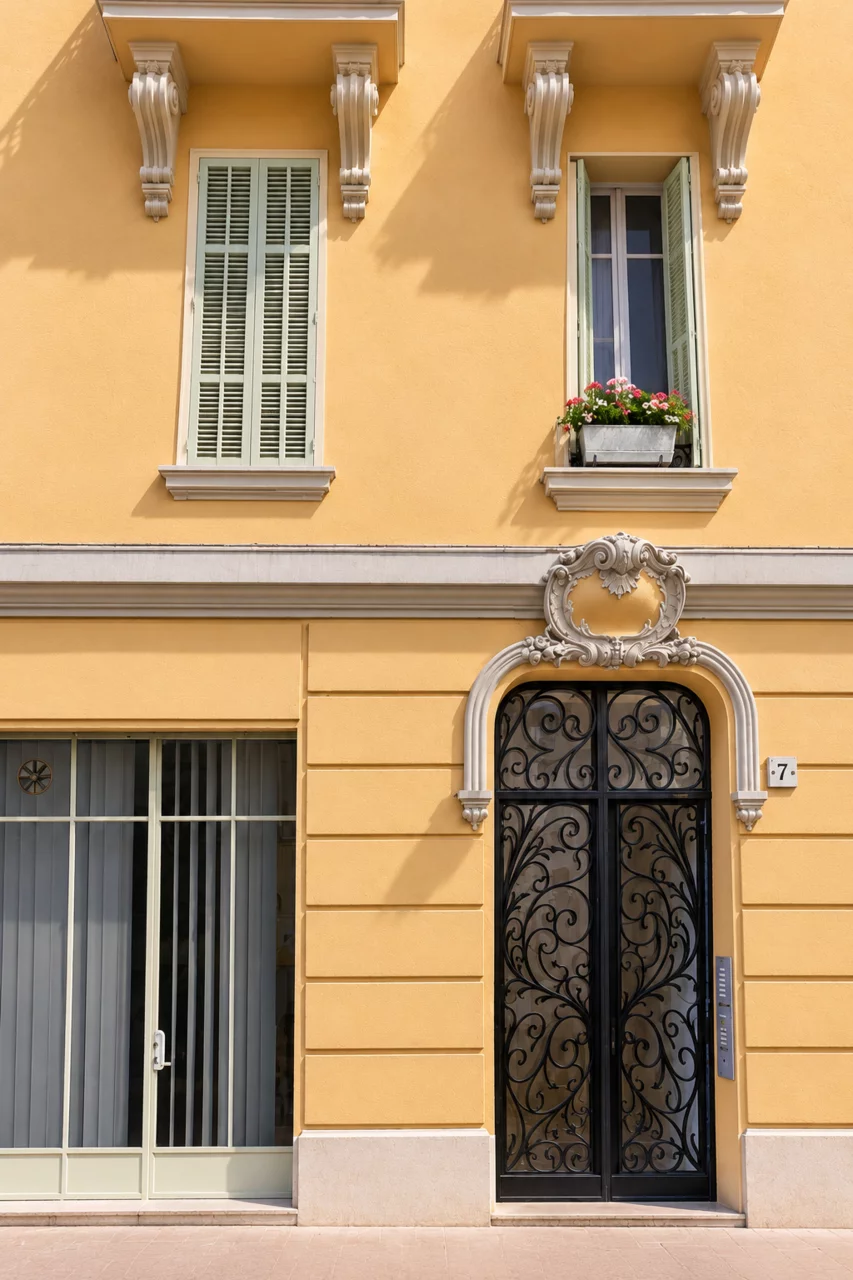 Entrée des Géraniums, 7 rue des Géraniums, Monaco