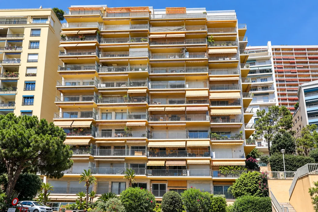 Façade de Hersilia, 33 rue du Portier, Monaco