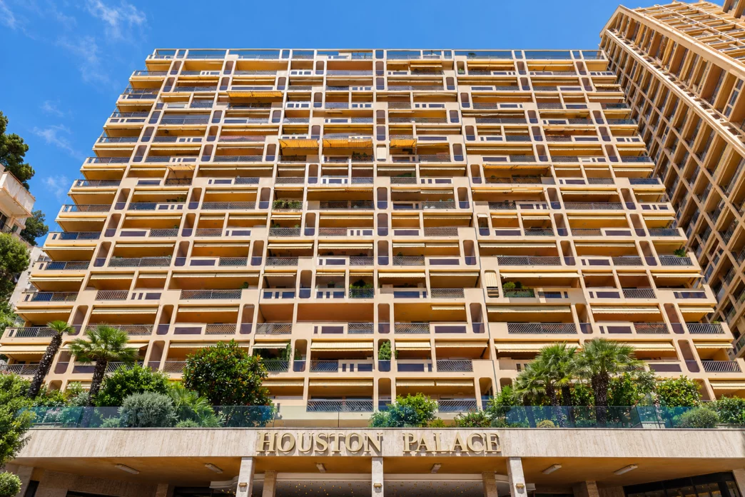 Иллюстрация фасада здания Houston Palace, 7 avenue Princesse Grace, Монако