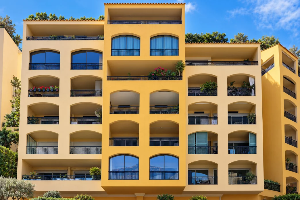 Façade de Le Cimabue, 16 quai Jean-Charles Rey, Monaco