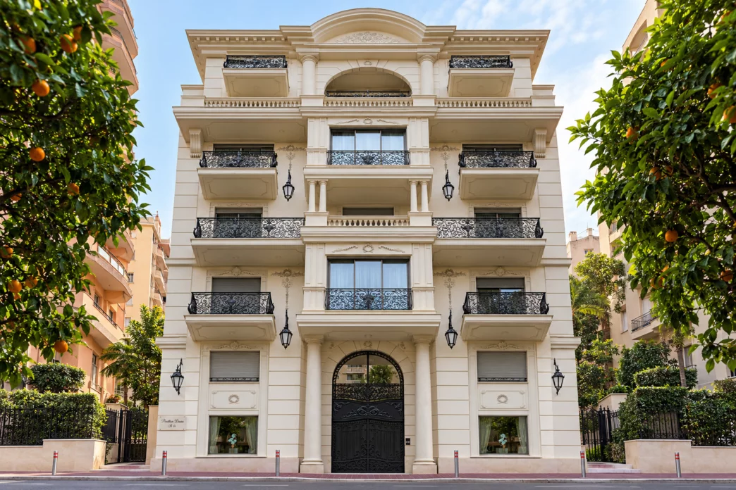 Fassade von Pavillon Diana, 14 boulevard de Belgique, Monaco