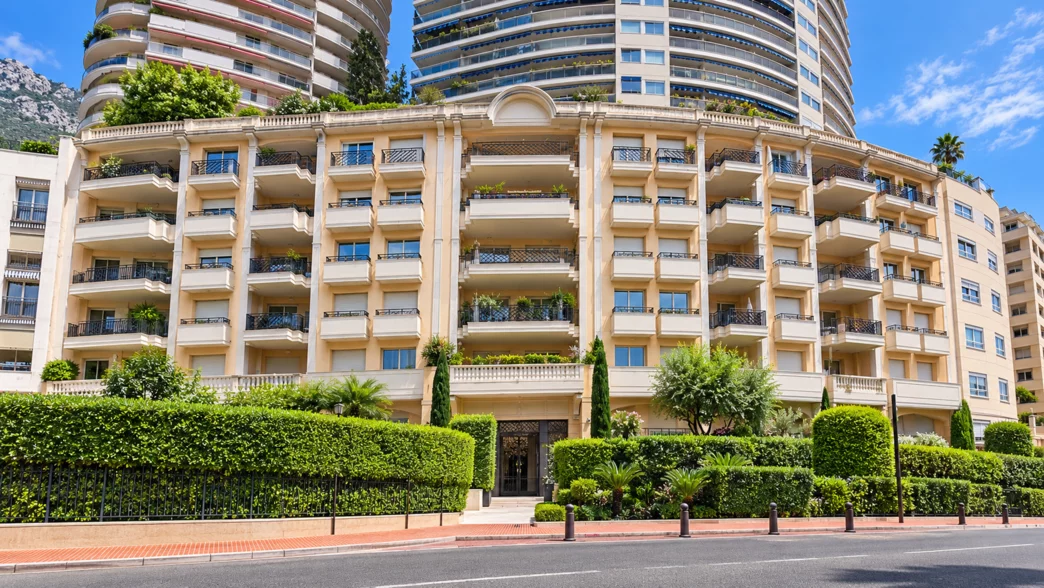 Façade de Résidence Saint Georges, 3 avenue de l’Annonciade, Monaco