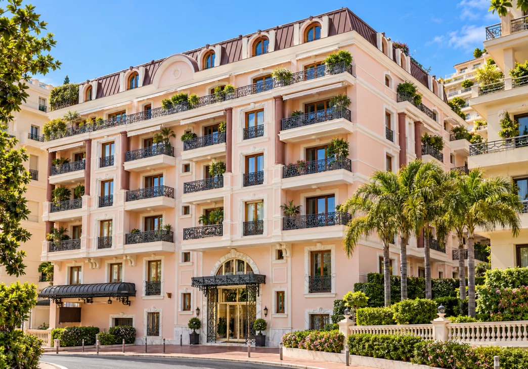Façade de Villa Hermosa, 9 boulevard de Suisse, Monaco