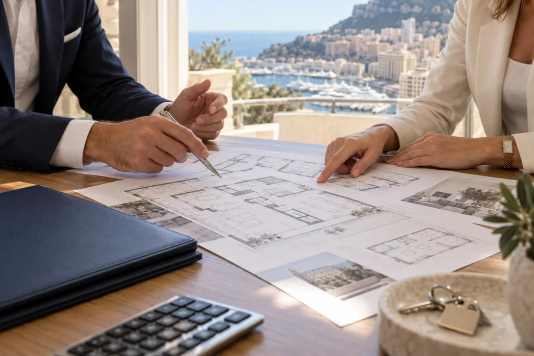 Illustrative review of property plans and documents