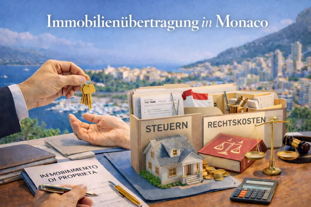 Illustration: Immobilienübertragung in Monaco: Verkauf, Schenkung oder Erbschaft